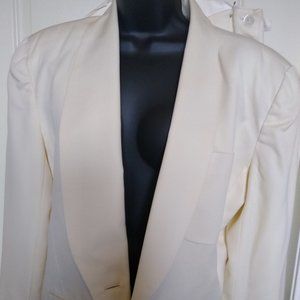 Cream Color Dana Buchman 2-Piece Suit